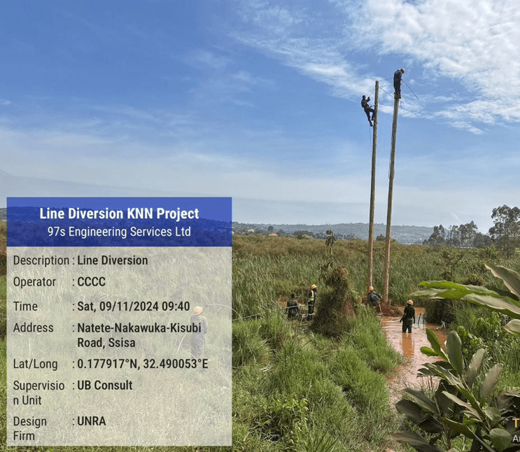 KNN Line Diversion Project by 97s Engineering Services Ltd